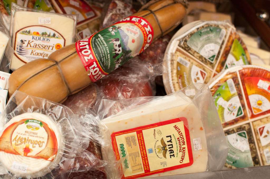 Wurst- und Käsespezialitäten